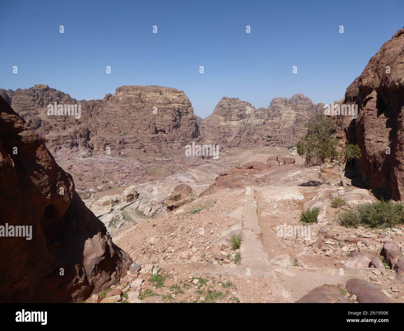 Petra, Jordanien Stockfoto