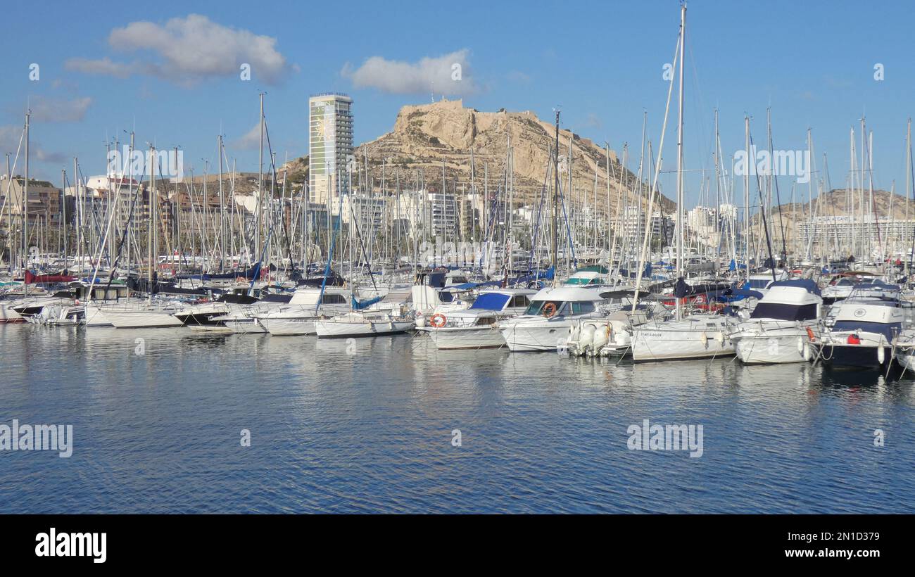 Alicante, Sapin Stockfoto