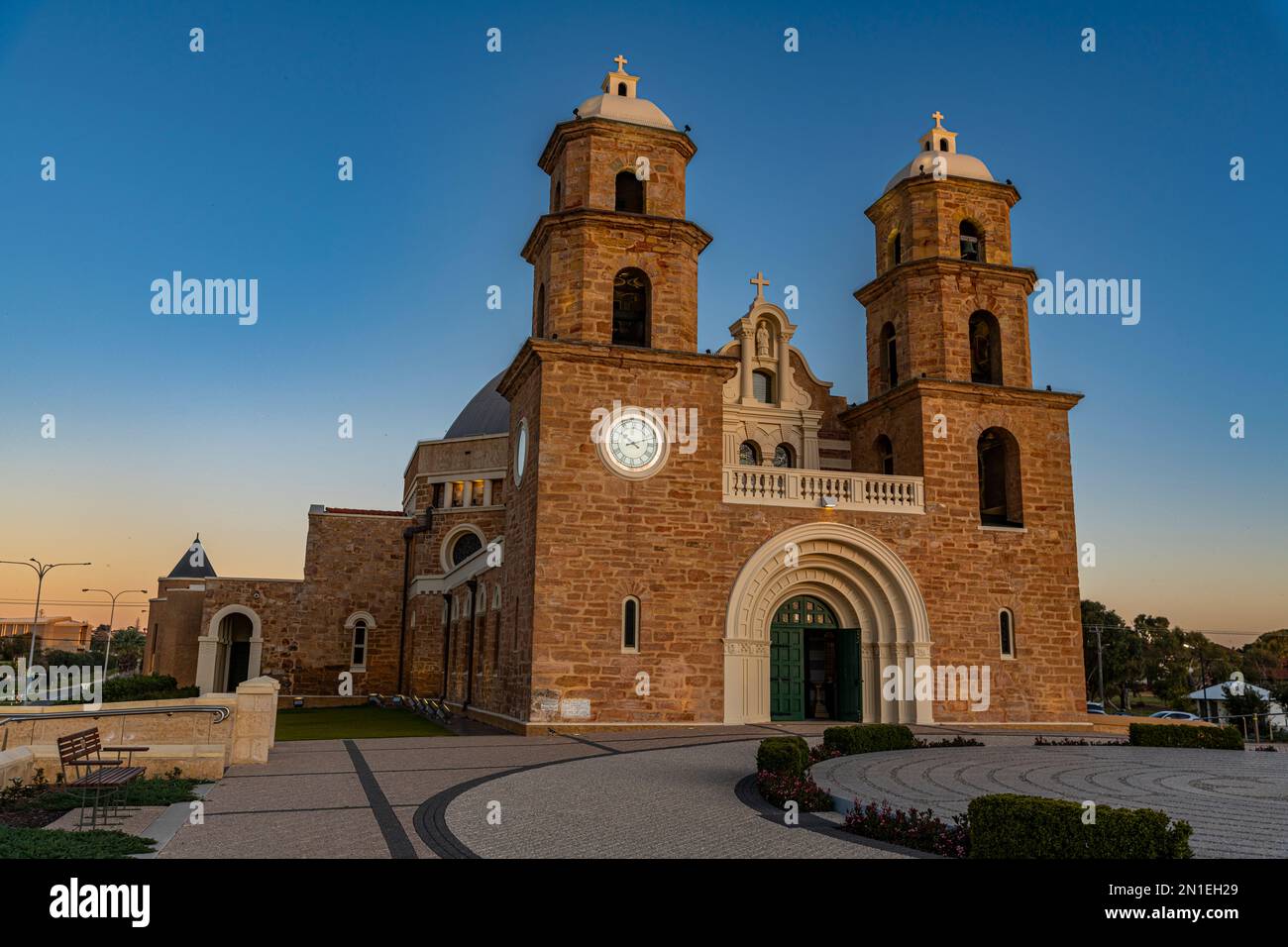 St. Francis Xavier Cathedral, Geraldton, Westaustralien, Australien, Pazifik Stockfoto