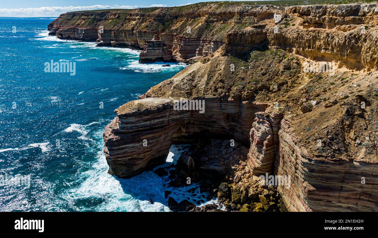 Antenne des Kalsä Nationalparks, Westaustralien, Australien, Pazifik Stockfoto