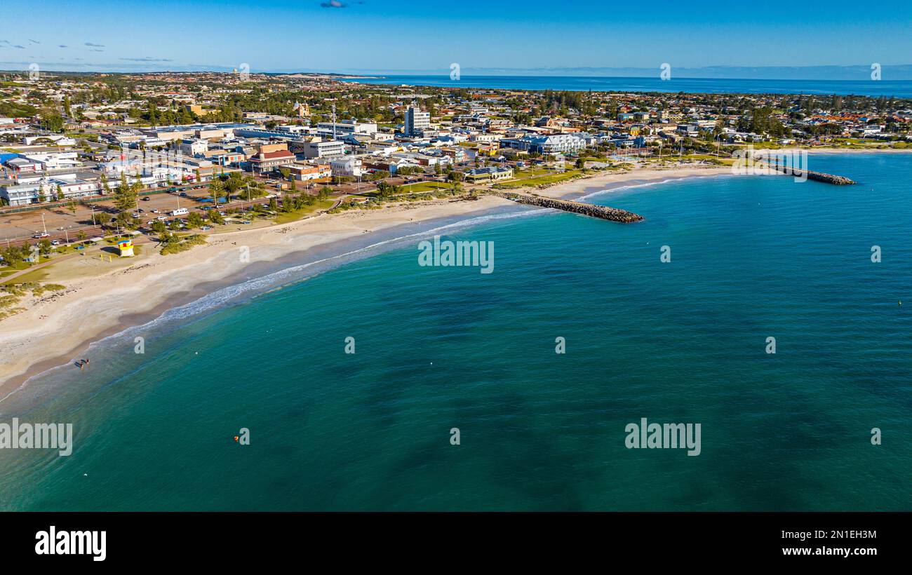 Antenne von Geraldton, Westaustralien, Australien, Pazifik Stockfoto