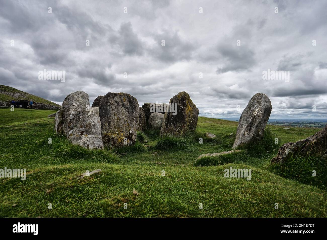 Cairns in Loughcrew, County Meath, Irland Stockfoto