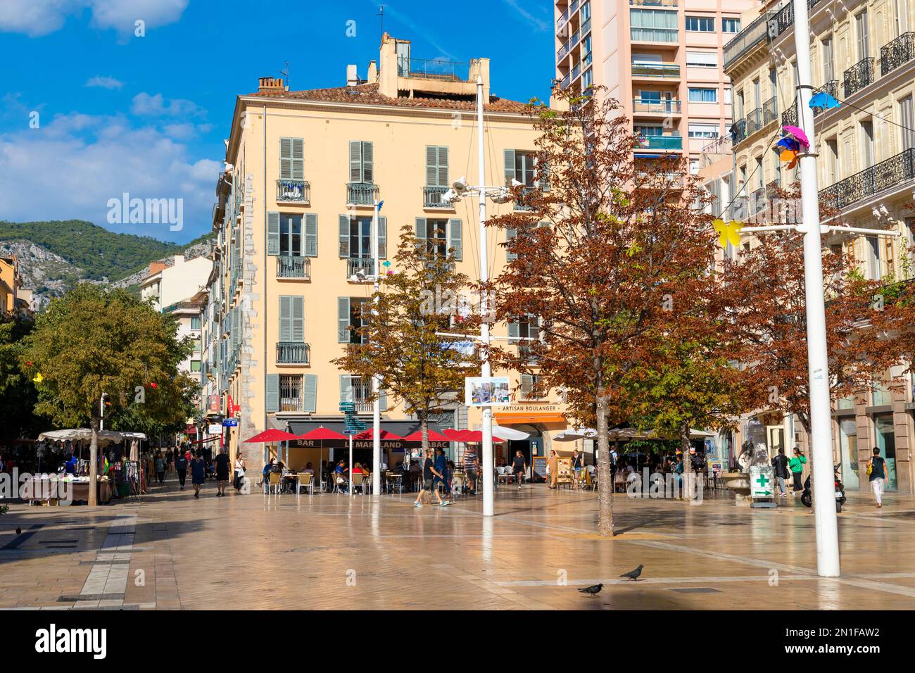 Einkaufsviertel, Toulon, Var, Provence-Alpes-Cote d'Azur, Frankreich, Westeuropa Stockfoto