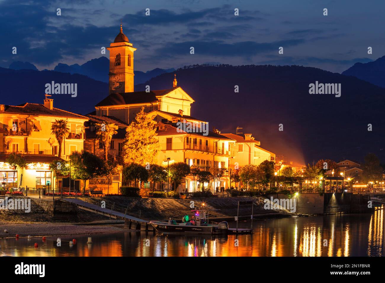 Baveno, Feriolo, Lago Maggiore, Piedmont, Italienische Seen, Italien, Europa Stockfoto