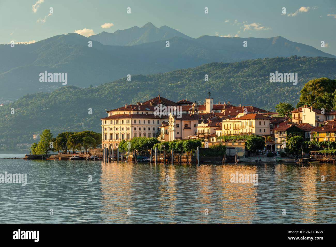 Isola Bella, Borromäische Inseln, Lago Maggiore, Piemont, Italienische Seen, Italien, Europa Stockfoto