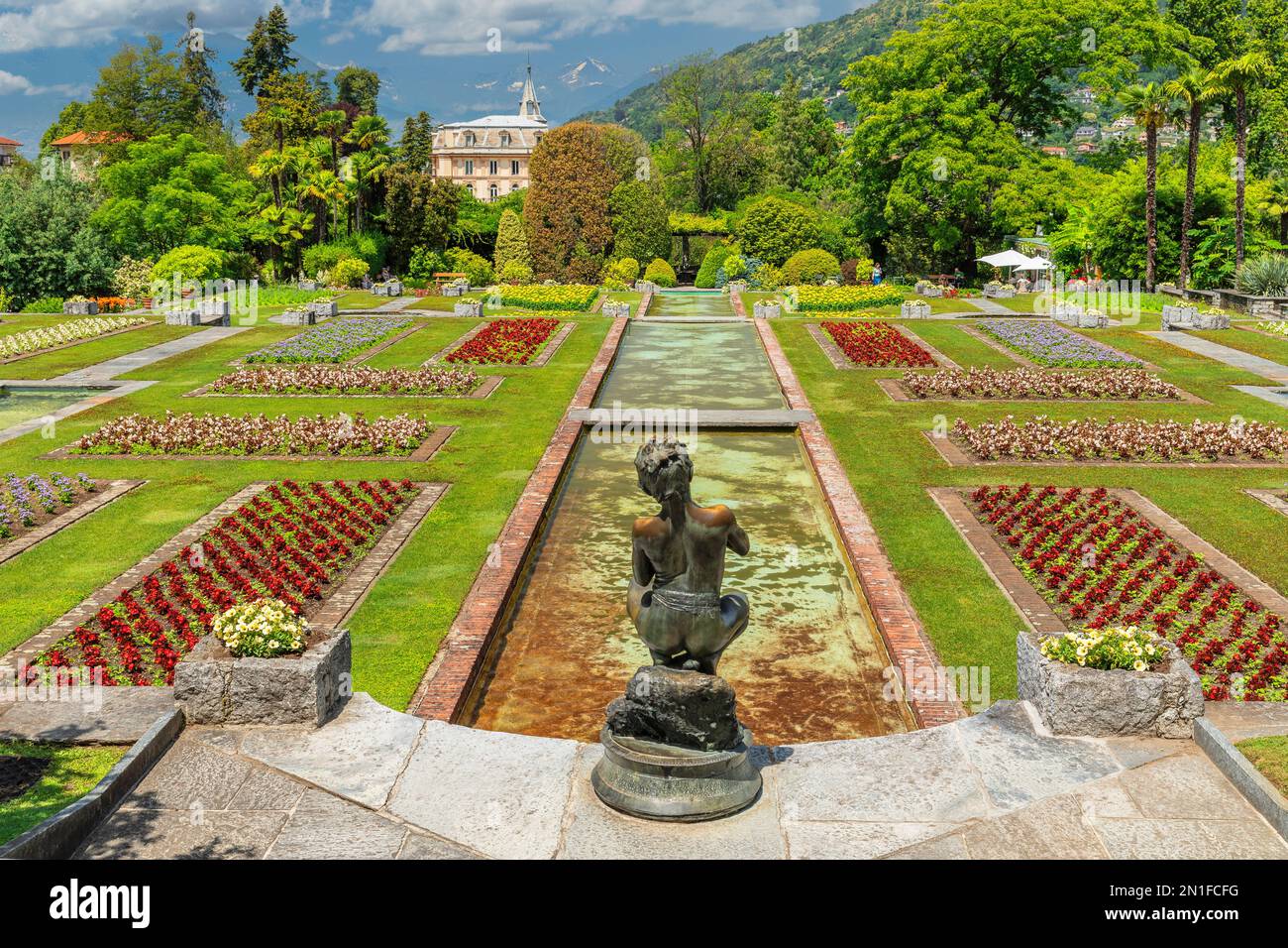 Villa Taranto Botanical Gardens, Verbania, Lago Maggiore, Piedmont, italienische Seen, Italien, Europa Stockfoto