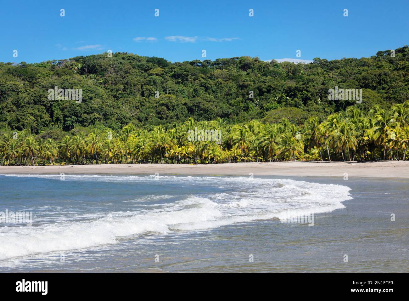 Playa Carrillo, Peninsula de Nicoya, Guanacaste, Costa Rica, Mittelamerika Stockfoto