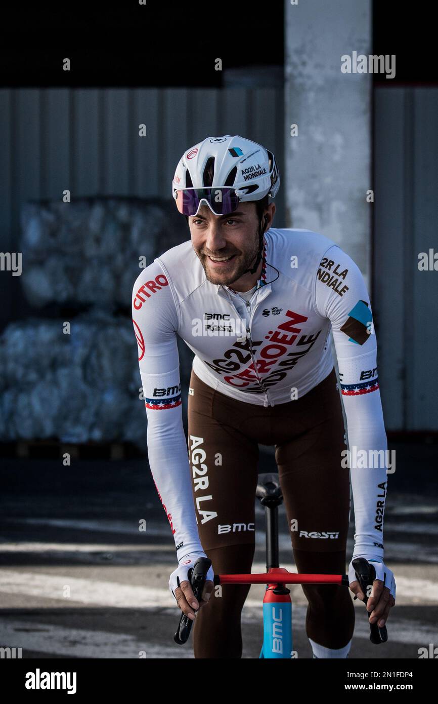 2023 Grand Prix Cycliste de Marseille. Larry Warbasse Stockfoto