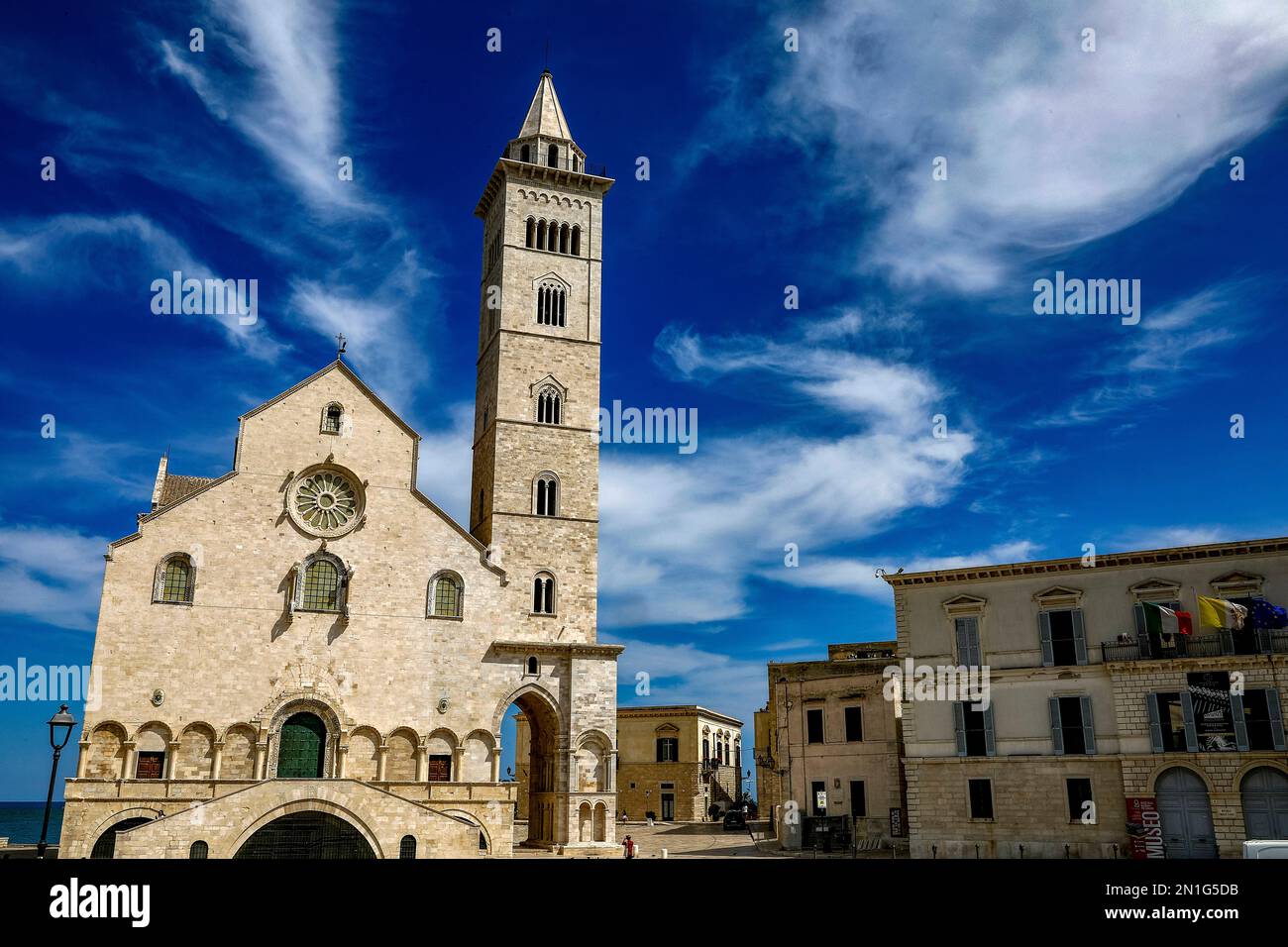 Trani Kathedrale, Trani, Apulien, Italien, Europa Stockfoto