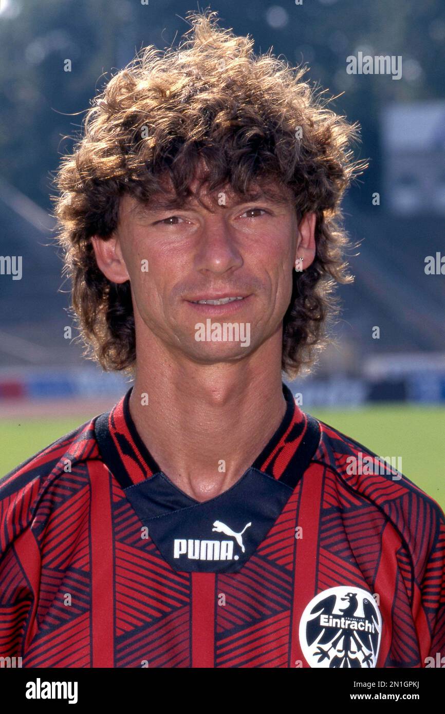 Ralf Falkenmayer Autogrammkarte Eintracht Frankfurt 1984-85 1