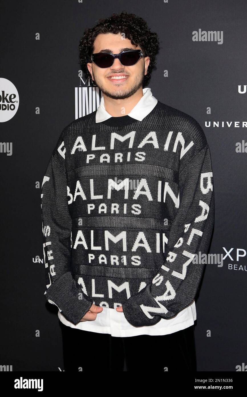 Los Angeles, Kalifornien. 5. Februar 2023. Issam Alnajjar bei der Ankunft für die Universal Music Group's 2023 After Party feiert die Grammys, Milk Studios, Los Angeles, CA, 5. Februar 2023. Kredit: Priscilla Grant/Everett Collection/Alamy Live News Stockfoto
