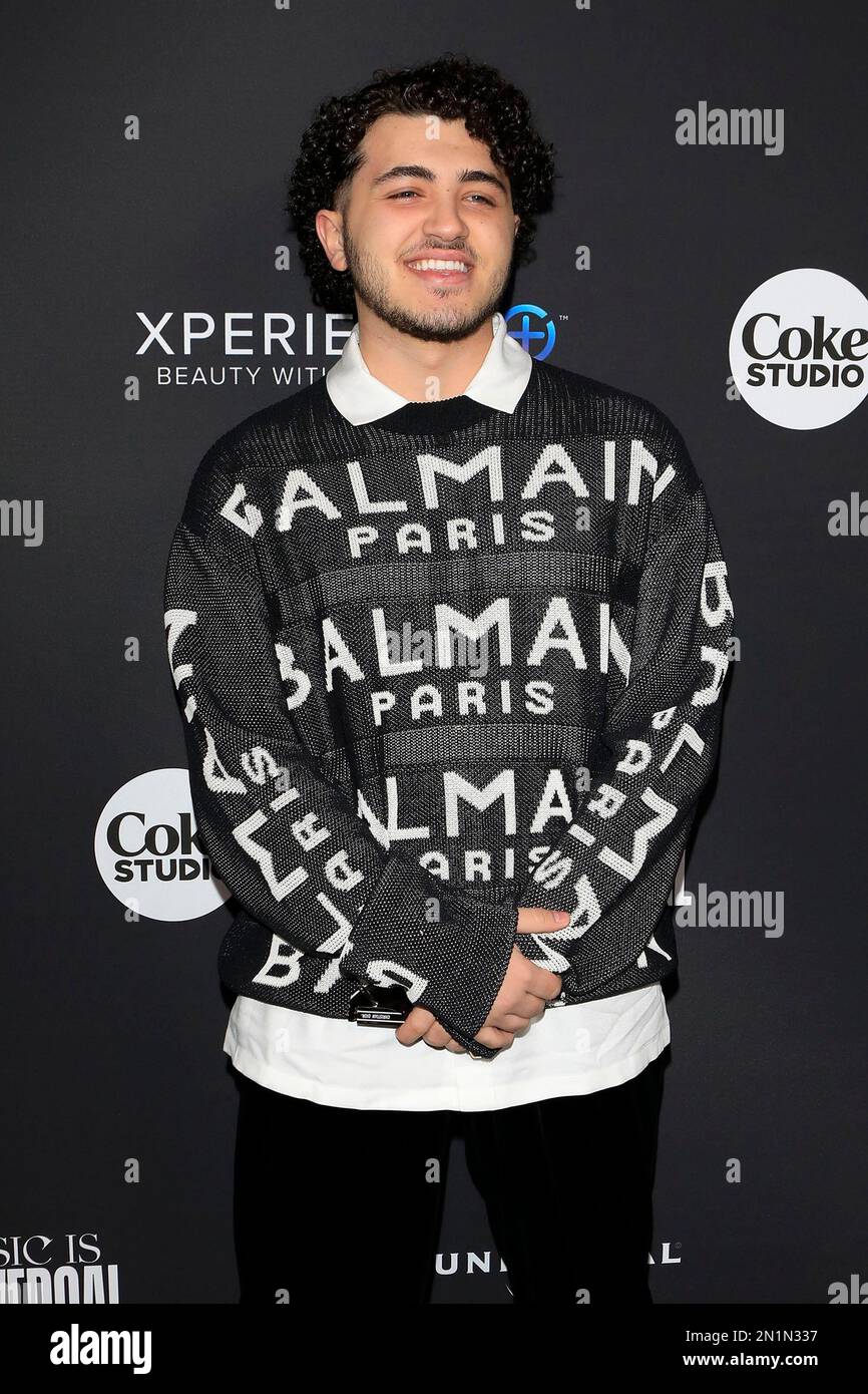 Los Angeles, Kalifornien. 5. Februar 2023. Issam Alnajjar bei der Ankunft für die Universal Music Group's 2023 After Party feiert die Grammys, Milk Studios, Los Angeles, CA, 5. Februar 2023. Kredit: Priscilla Grant/Everett Collection/Alamy Live News Stockfoto