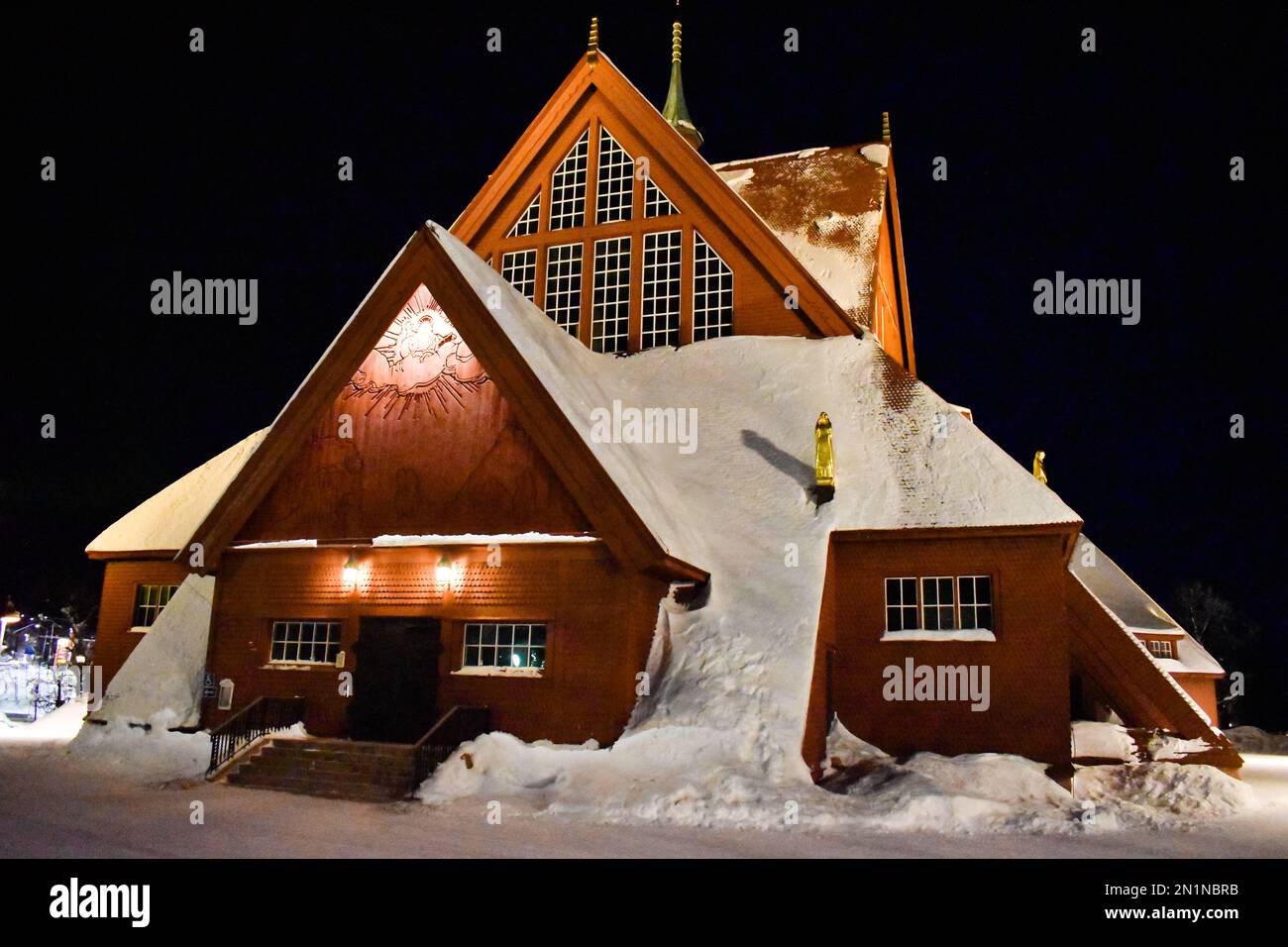 Zu Beginn des 1900. Jahrhunderts im gotischen Revival-Stil erbaut. Stockfoto