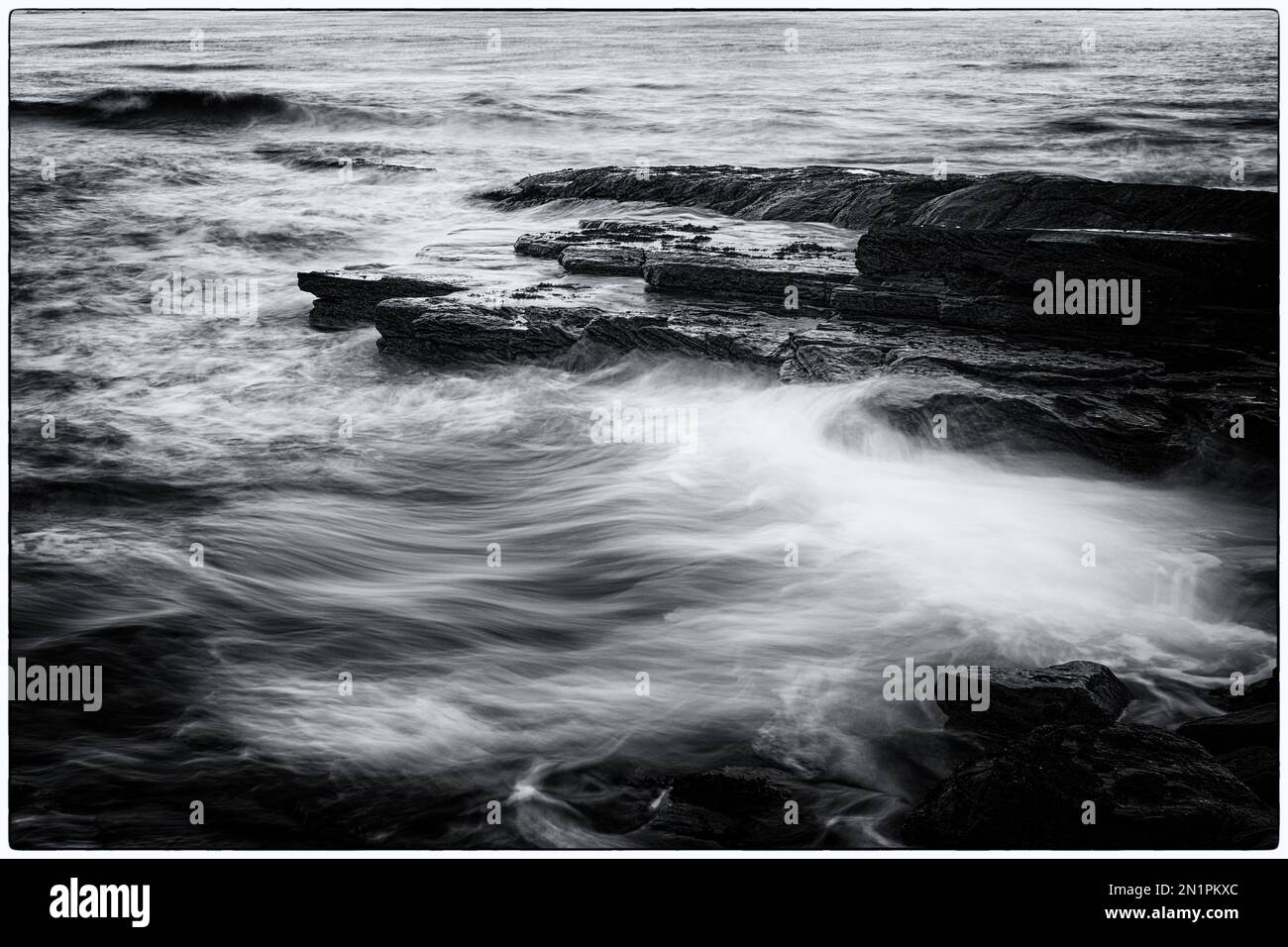 Burghead Seascape Stockfoto