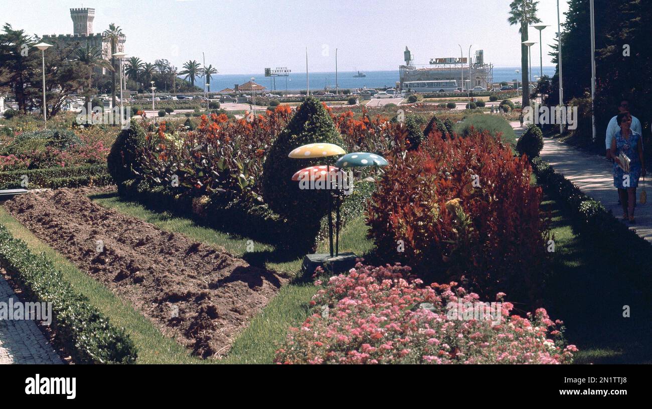 PAISAJE - FOTO AÑOS 60. Lage: AUSSEN. ESTORIL. PORTUGAL. Stockfoto