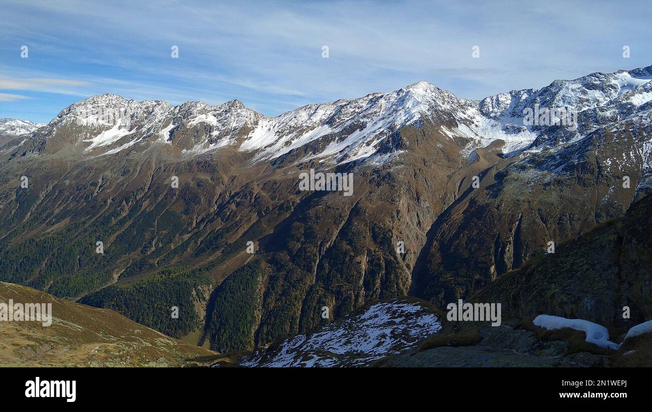 Berglandschaft, Alpen, Tirol Stockfoto