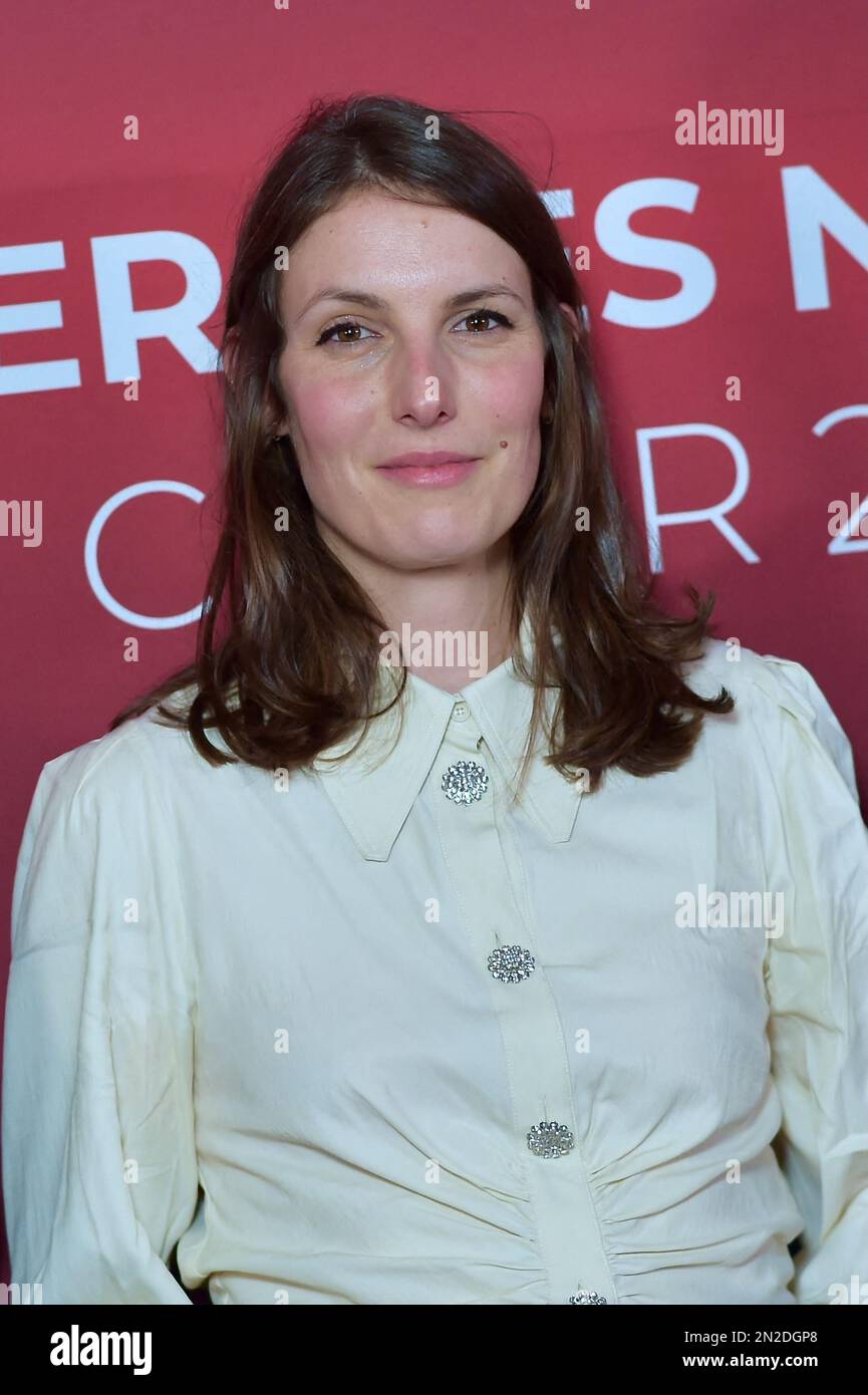 Paris, Frankreich. Am 6. Februar 2023 nimmt Regisseurin Marie Larrivé am 6. Februar 2023 am Cesar Nomee Dinner im Le Fouquet's in Paris Teil. Foto: Franck Castel/ABACAPRESS.COM Stockfoto