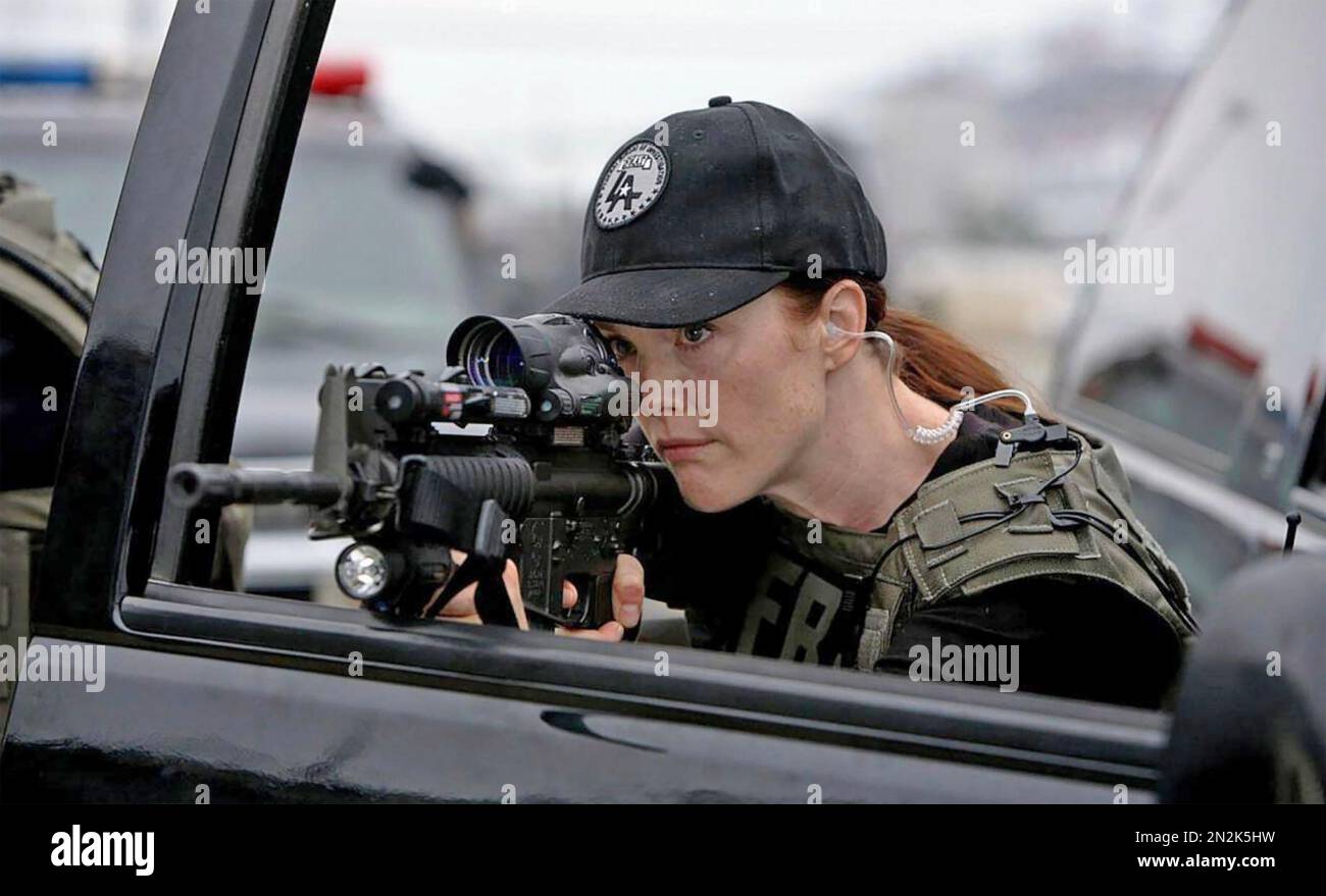 DER NÄCHSTE 2007 Paramount Pictures Film mit Julianne Moore als NSA-Agent Caille Ferris Stockfoto