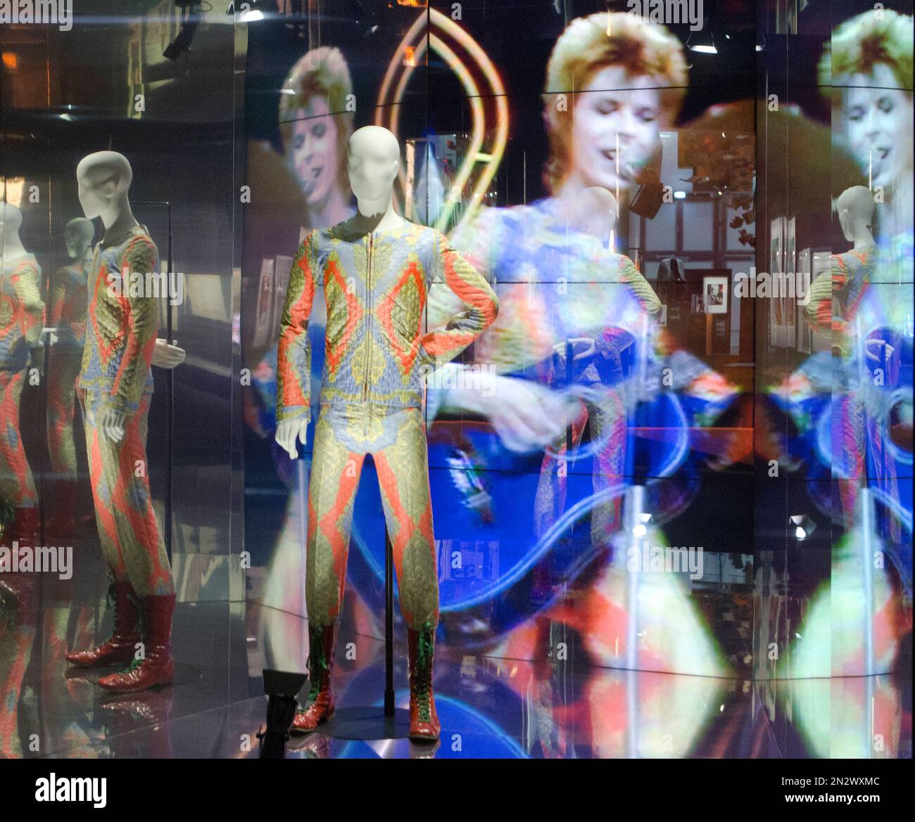 CAPTION CORRECTION, CORRECTS YEAR IN CAPTION David Bowie appears on a