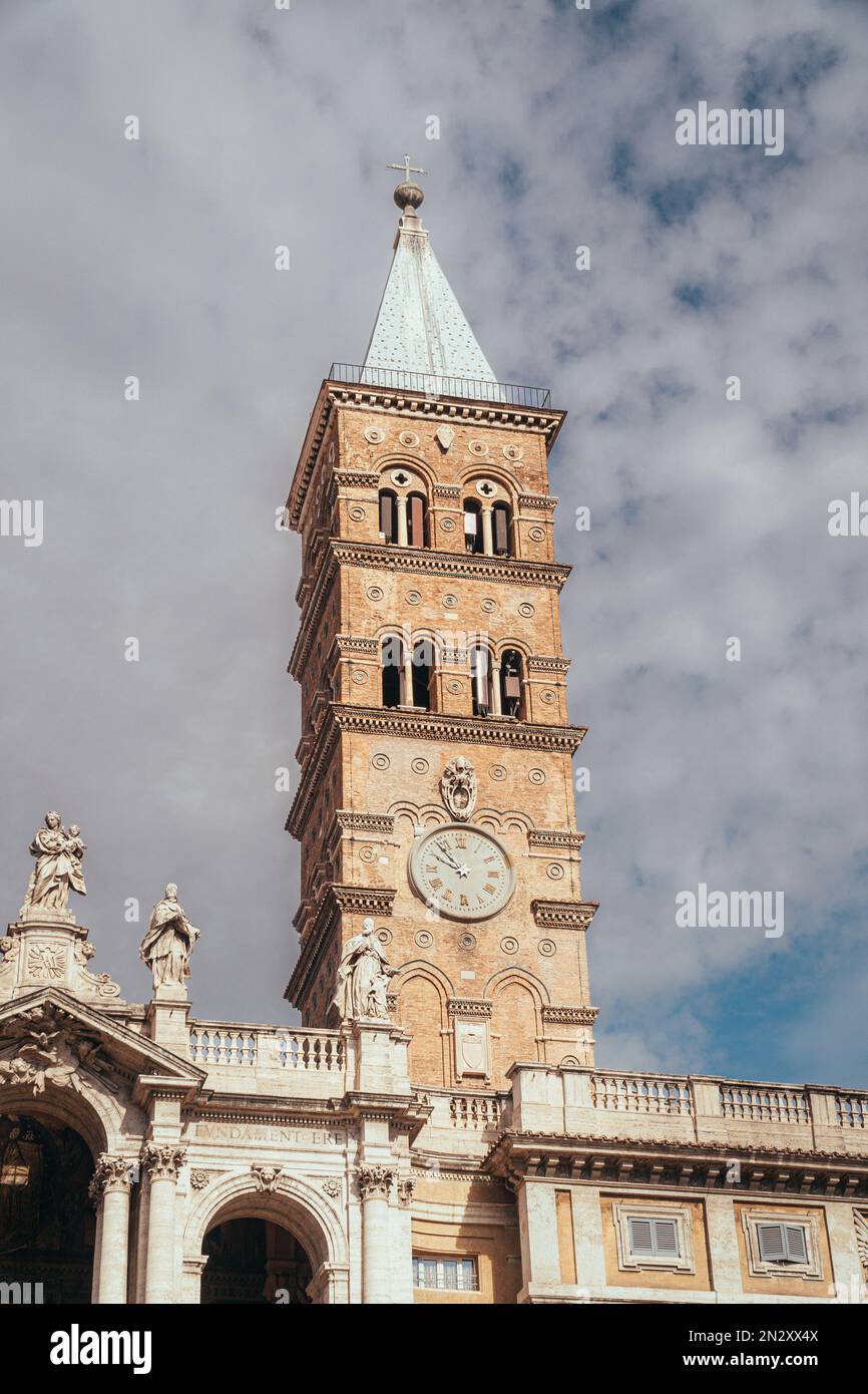 Basilika Papale di Santa Maria Maggiore Stockfoto