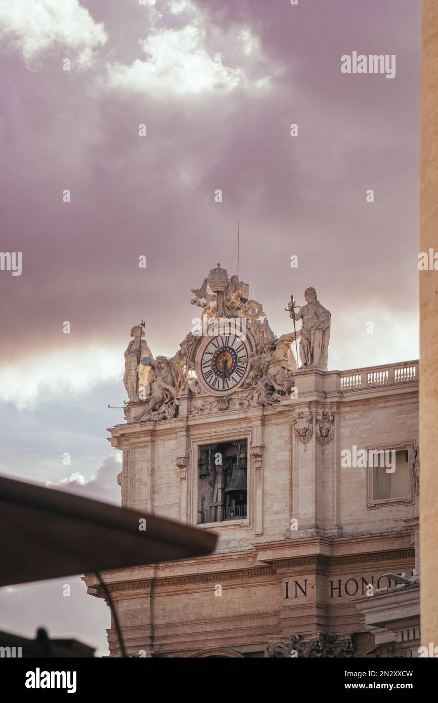 St. Petersdom - Vatikan Rom, Italien Stockfoto