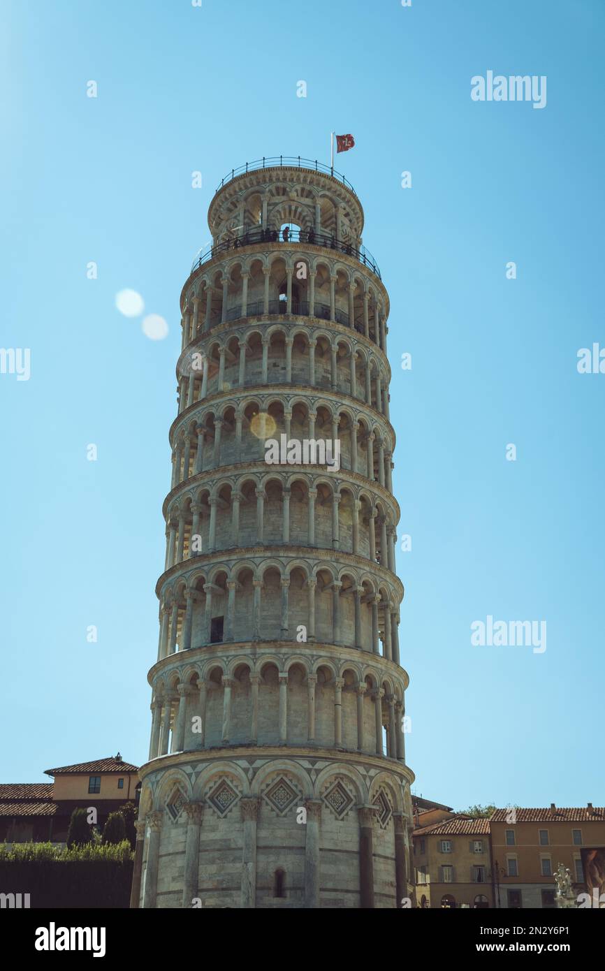 Schiefe Turm von Pisa Stockfoto