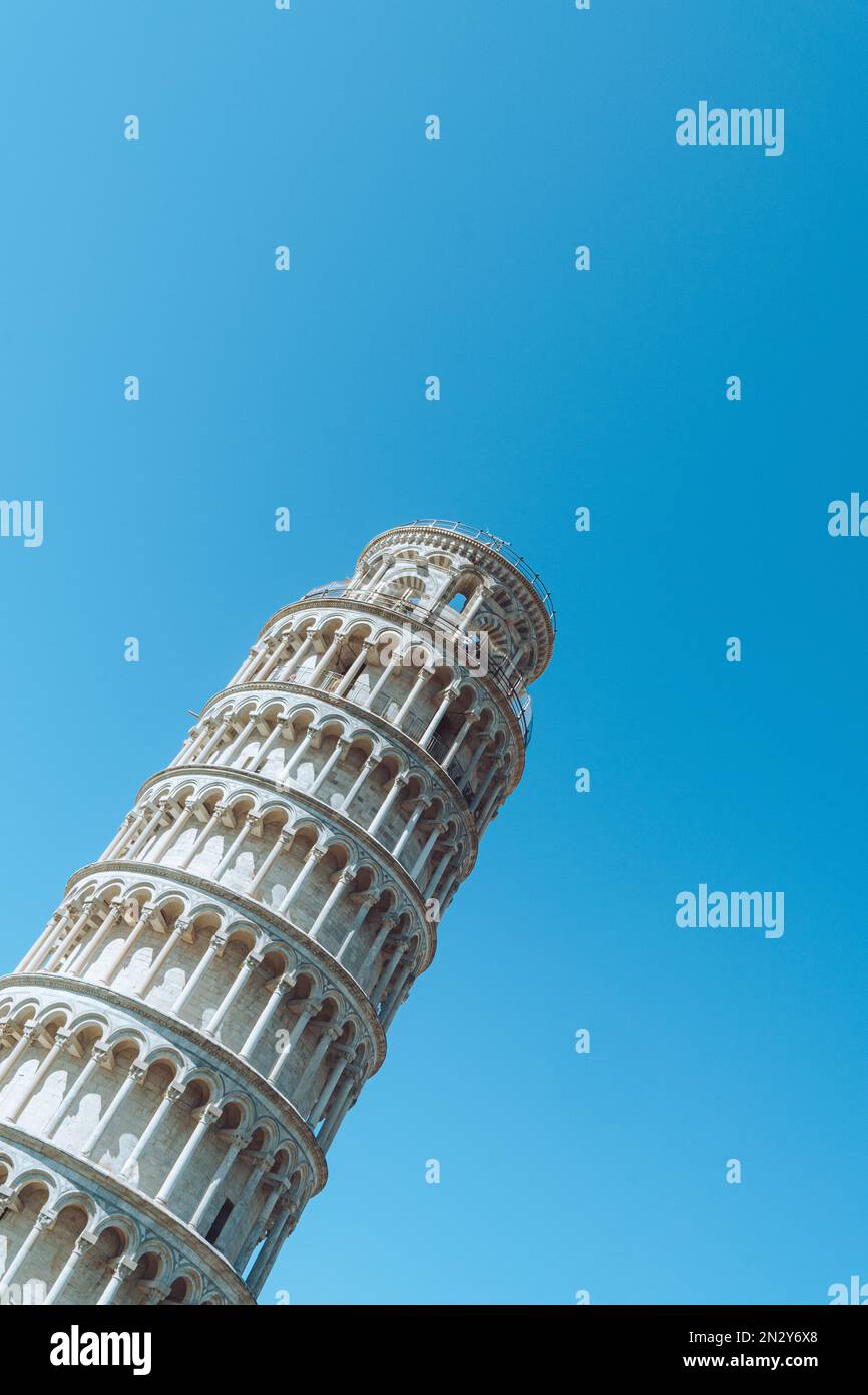 Schiefe Turm von Pisa Stockfoto