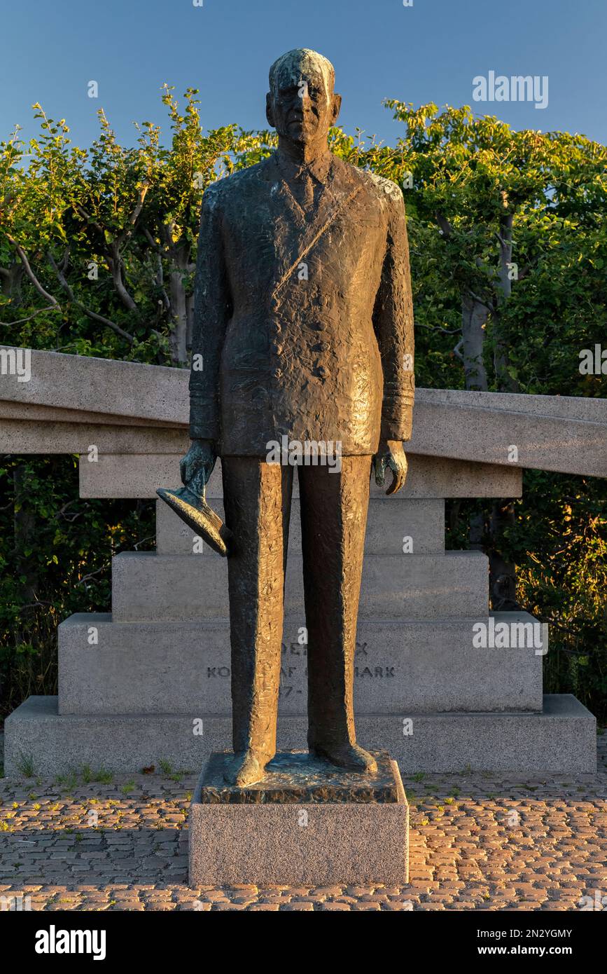 Dänischer König Frederik IX Stockfoto