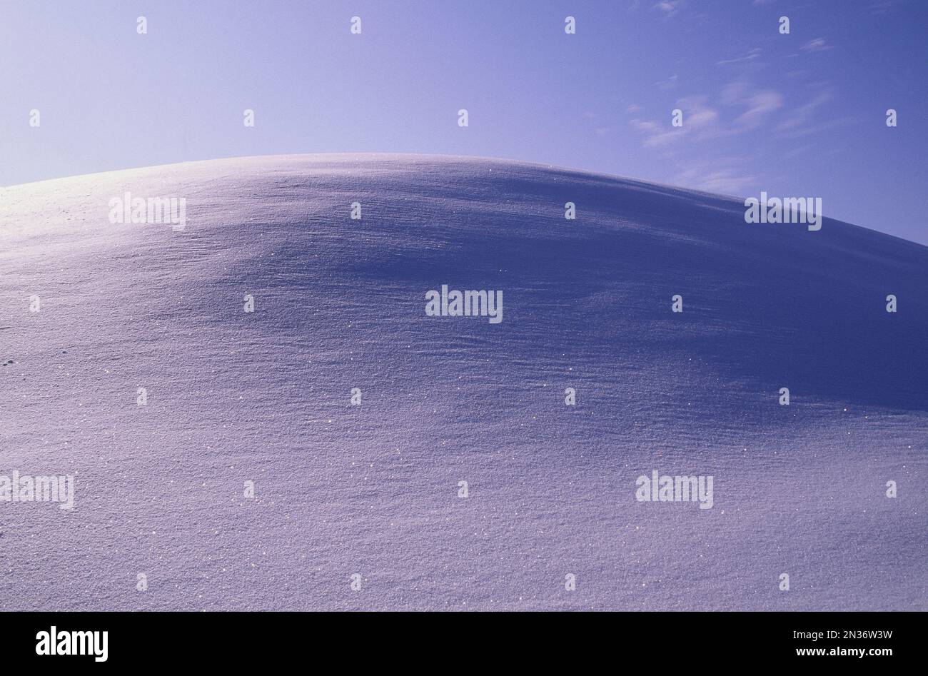 Winter Schnee, Ottawa, Ontario, Kanada Stockfoto