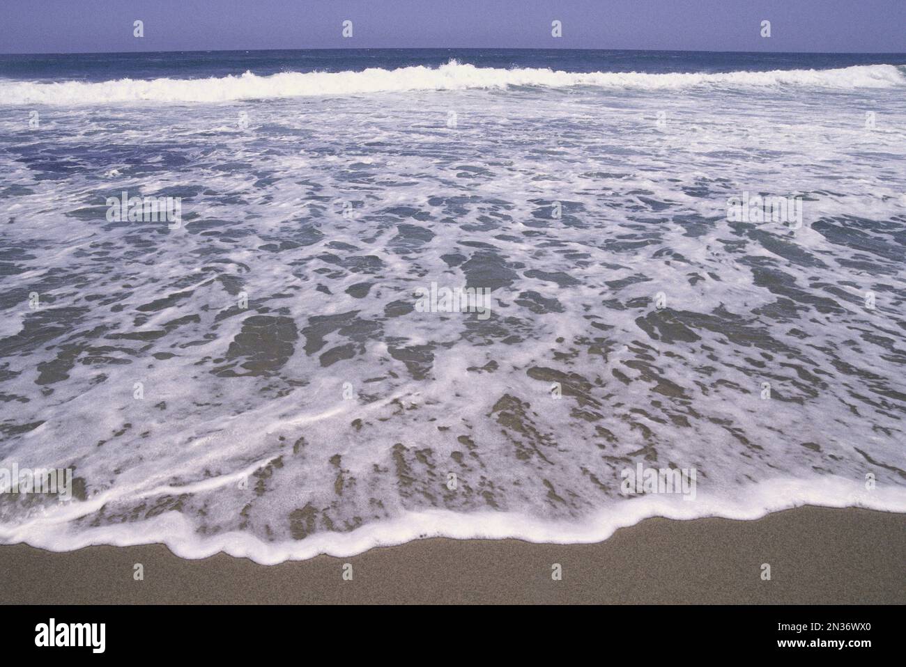 Atlantik, Skeleton Coast Park, Namibia Stockfoto