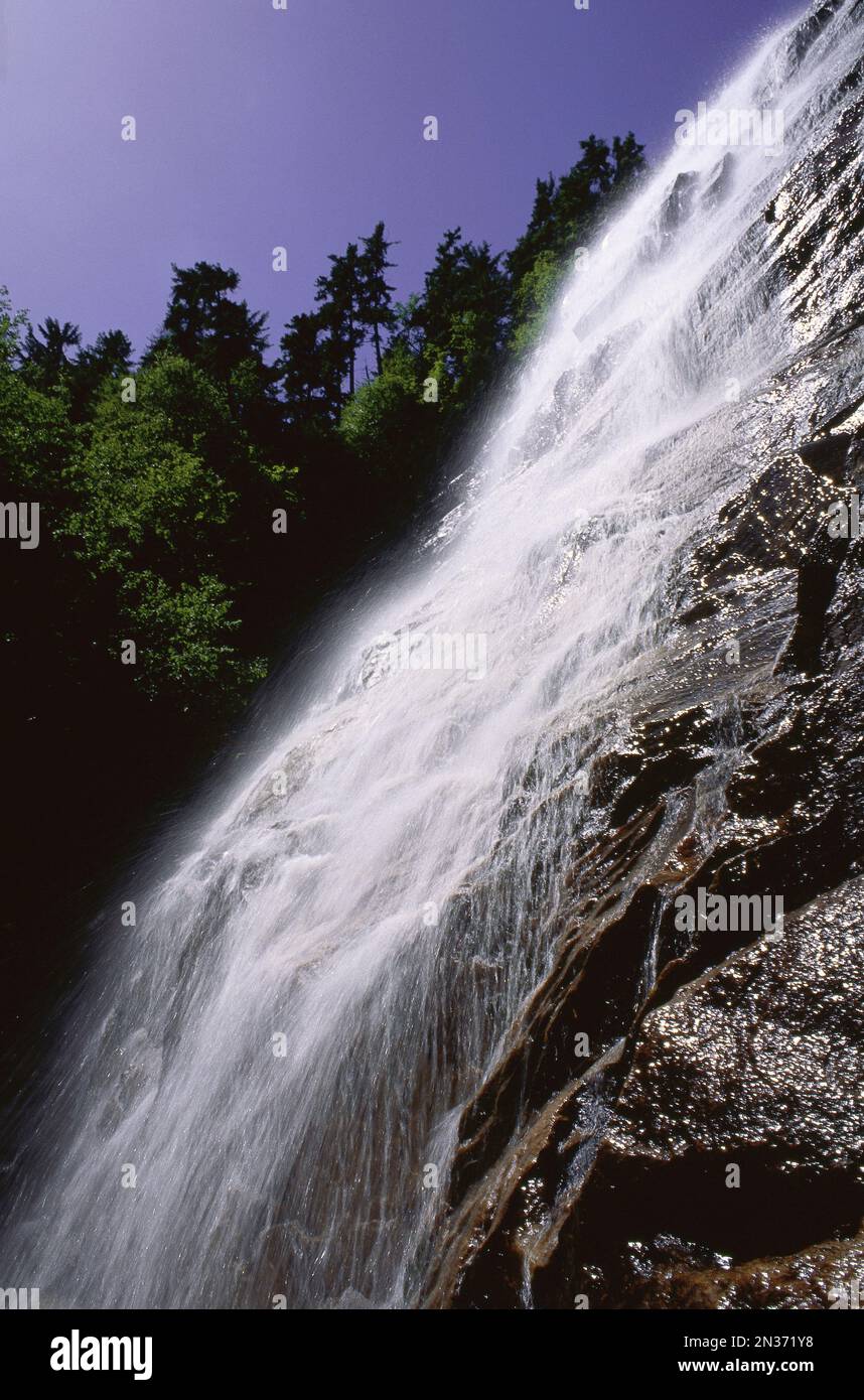 Arethusa Falls, Crawford Notch, New Hampshire, USA Stockfoto