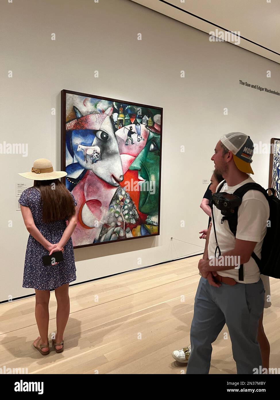 Marc Chagall, ich und das Dorf, 1911 Stockfoto