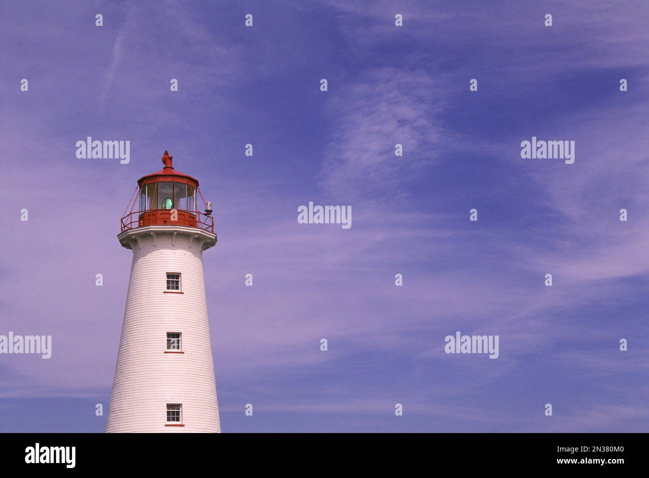 Punkt-Prim Leuchtturm Prince-Edward-Insel, Kanada Stockfoto