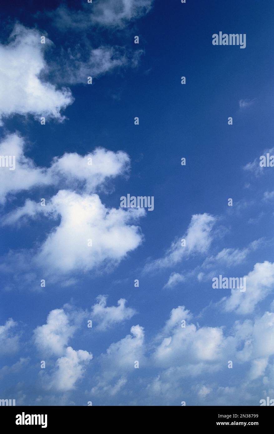 Wolken Himmel, Malediven Stockfoto