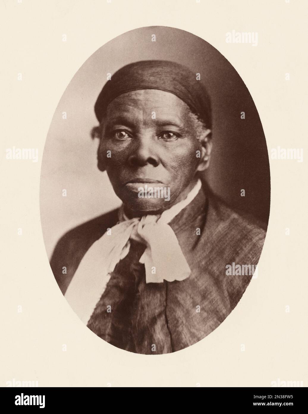 Harriet Tubman (1820-1913), American Abolitionist and Social Aktivist, Head and Shoulders Portrait, Tarby Studios, 1908 Stockfoto