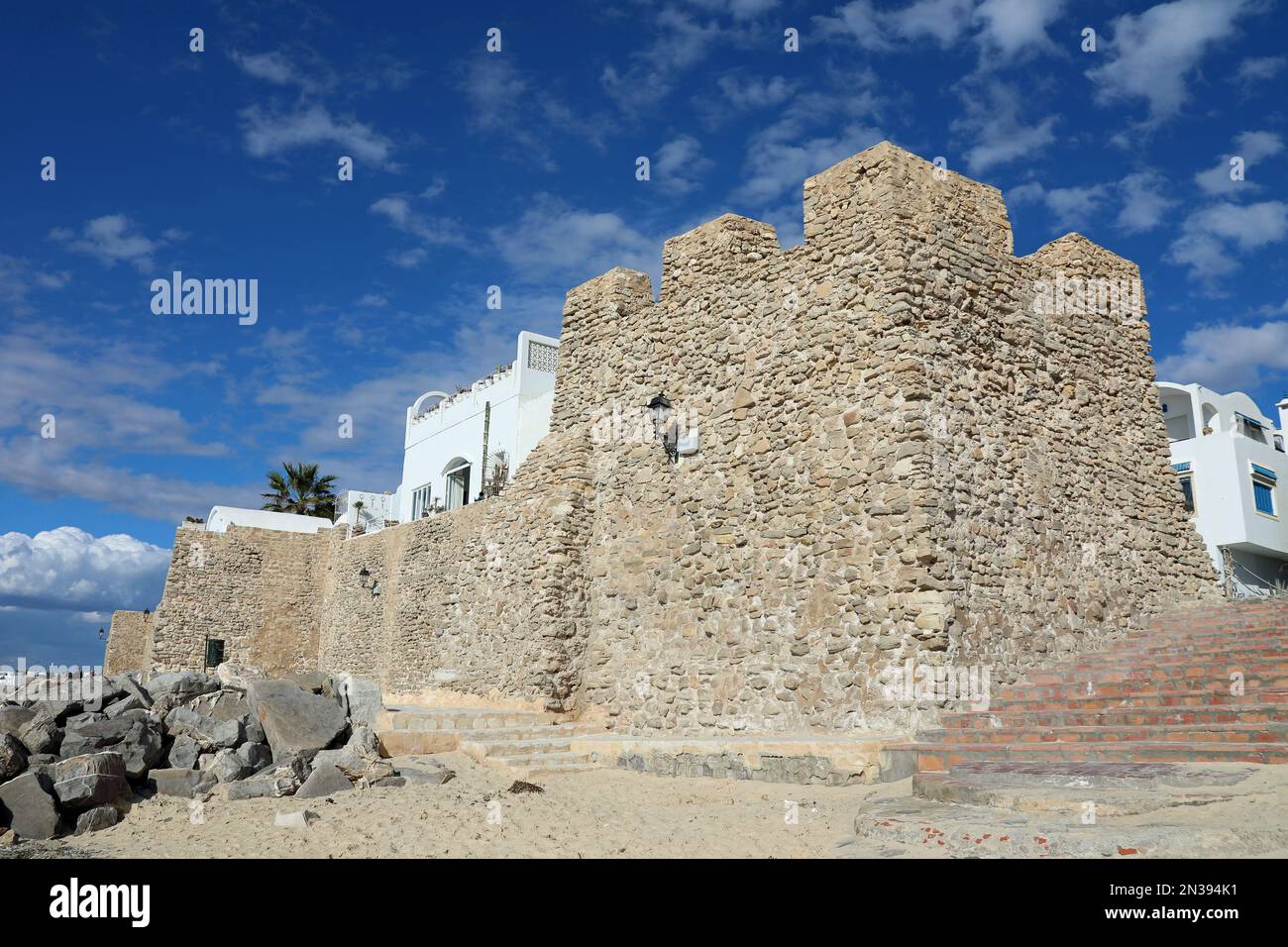 Festung Hammamet in Tunesien Stockfoto