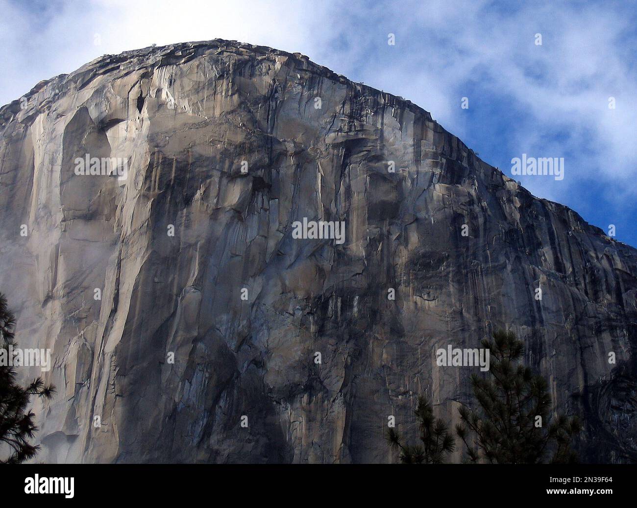 File This Oct. 20, 2004 file photo shows the climbing face of El