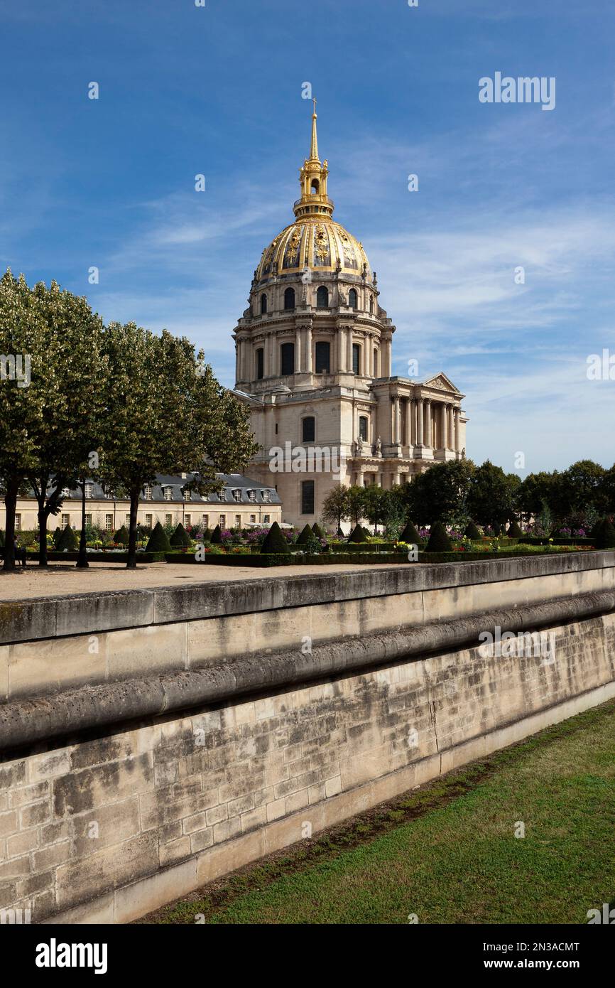 Eglise du Dôme, Hotel des Invalides, Paris, Frankreich Stockfoto