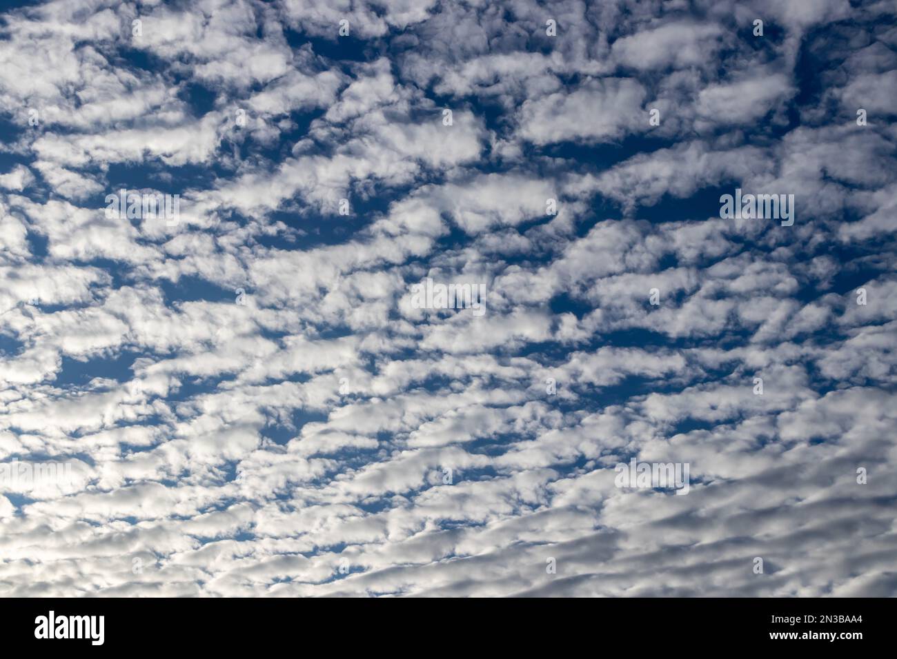 Bildung Der Stratus-Wolke Stockfoto