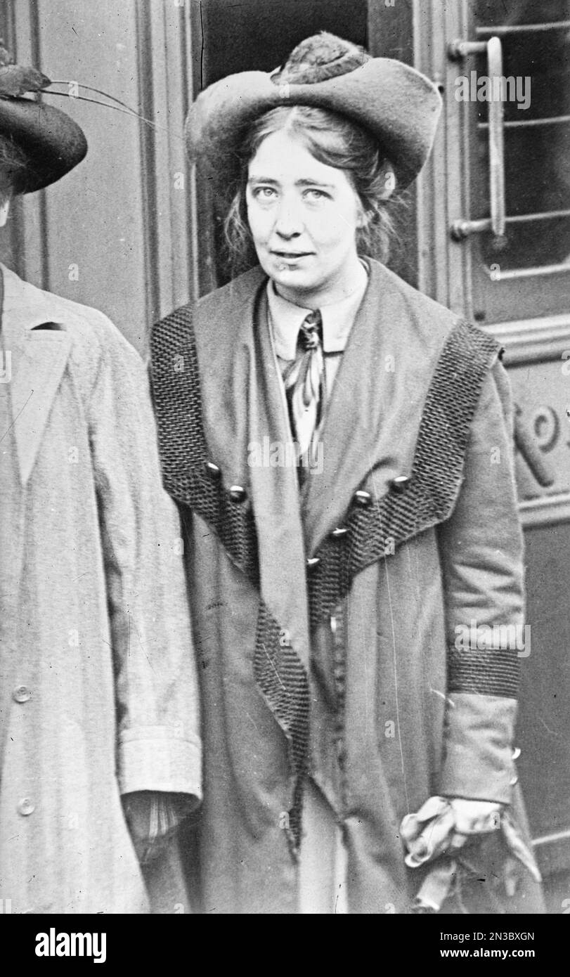 Estelle Sylvia Pankhurst (1882-1960) Englische Feministin und Sozialistin. Stockfoto