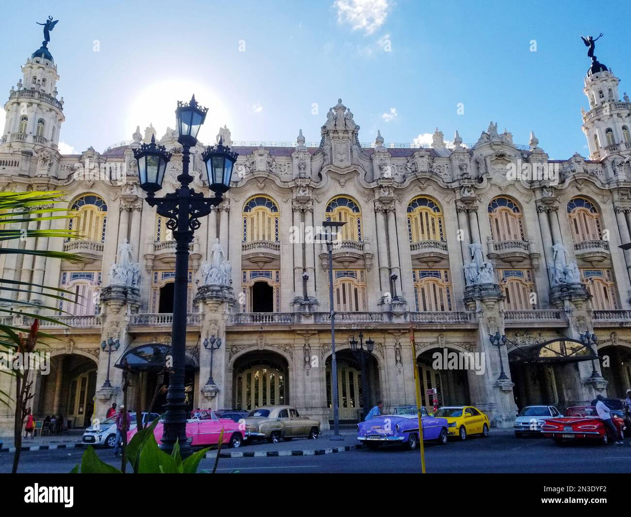 Großartiges Theater von havanna Stockfoto