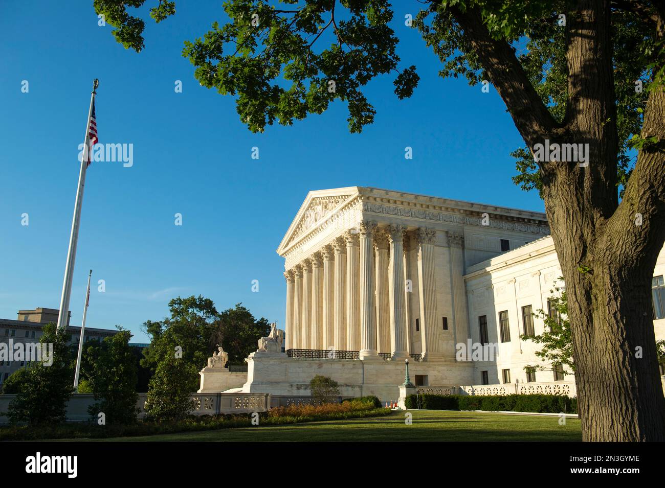 United States Supreme Court in Washington, District of Columbia, USA; Washington, District of Columbia, Vereinigte Staaten von Amerika Stockfoto
