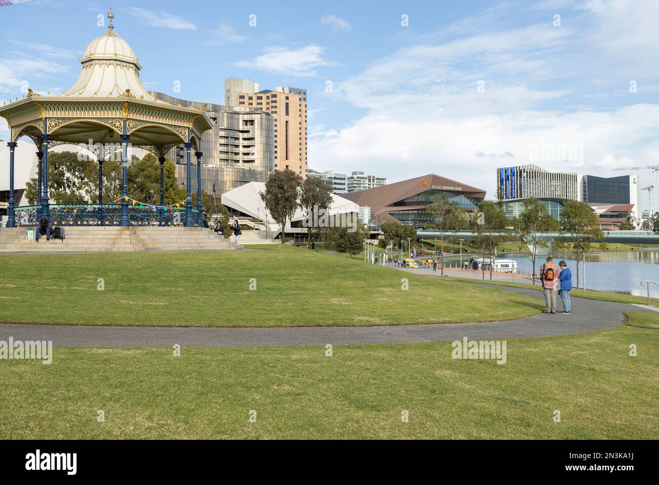 Südaustralien, Adelaide, River Torrens Stockfoto