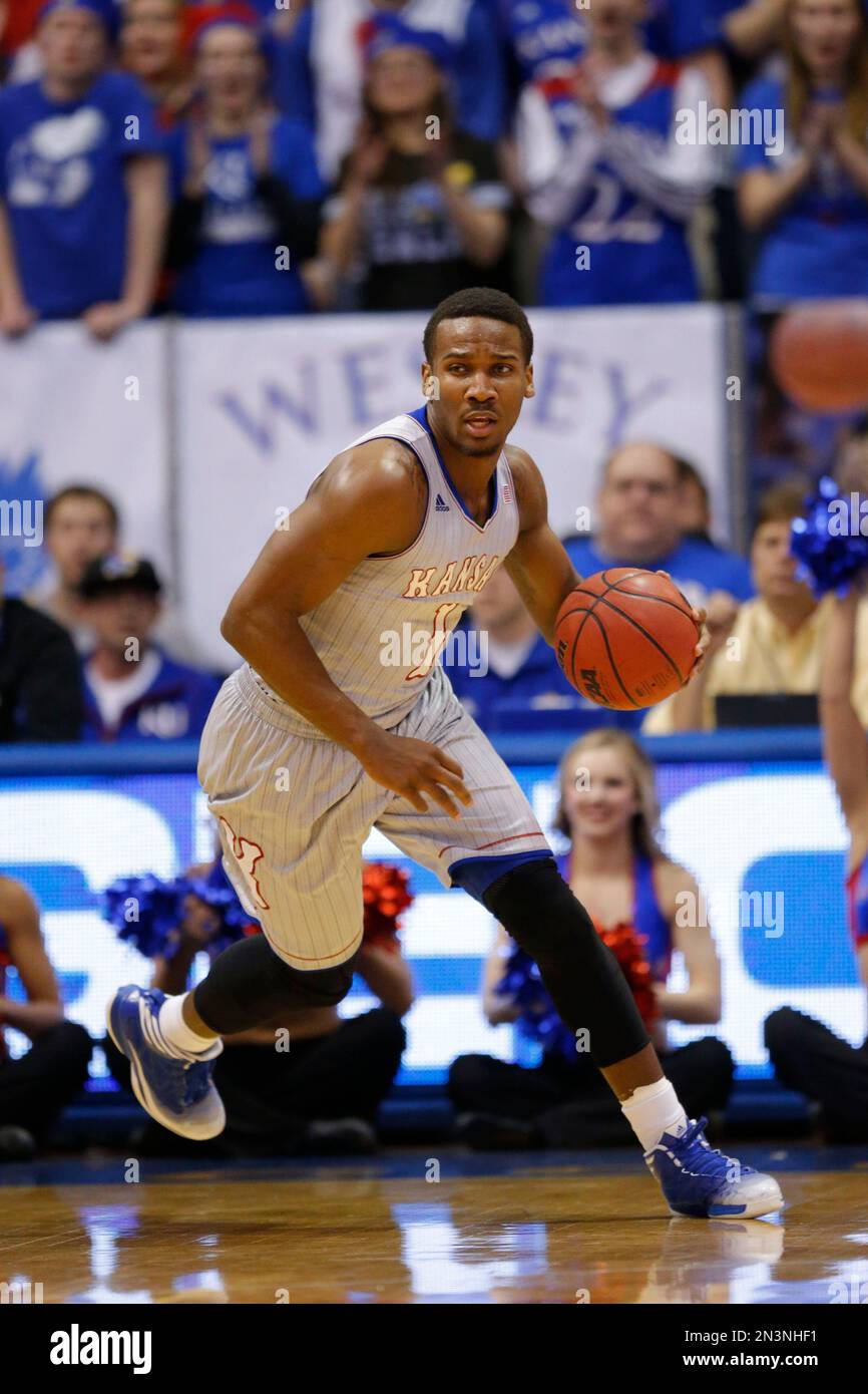 FILE In this March 5, 2014, file photo, Kansas guard Wayne Selden, Jr