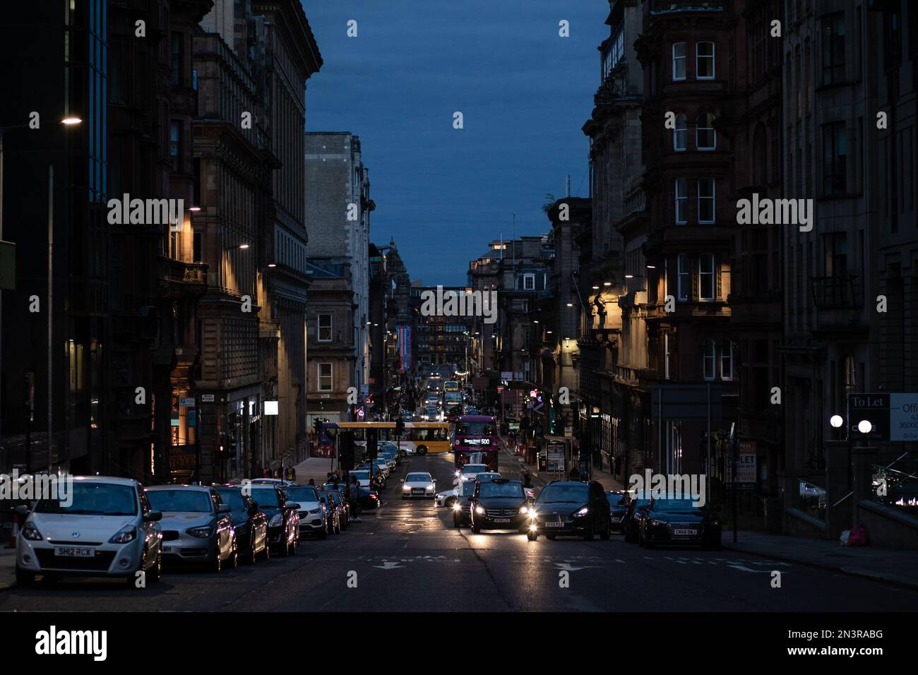 Glasgow-Schottland Stockfoto