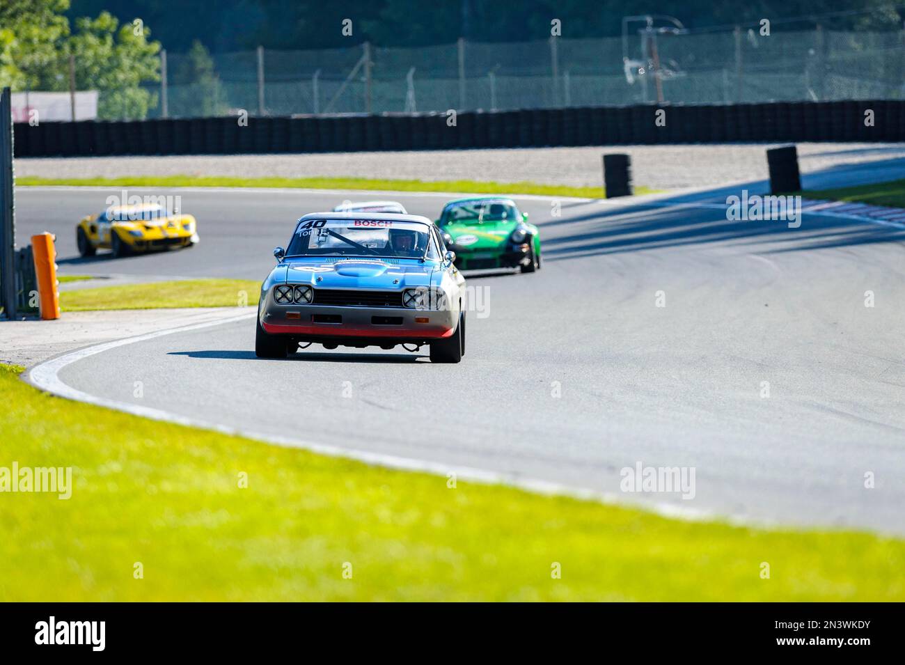 Anton Eckhart, Ford Capri 2, 6 RS, Histo Cup 2019, Bosch Race, Salzburgring 1, Salzburg, Österreich Stockfoto