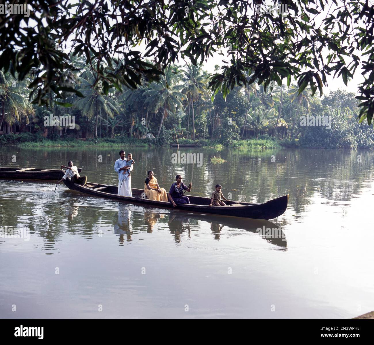 Hinterwäldler von Kerala, Indien, Asien Stockfoto