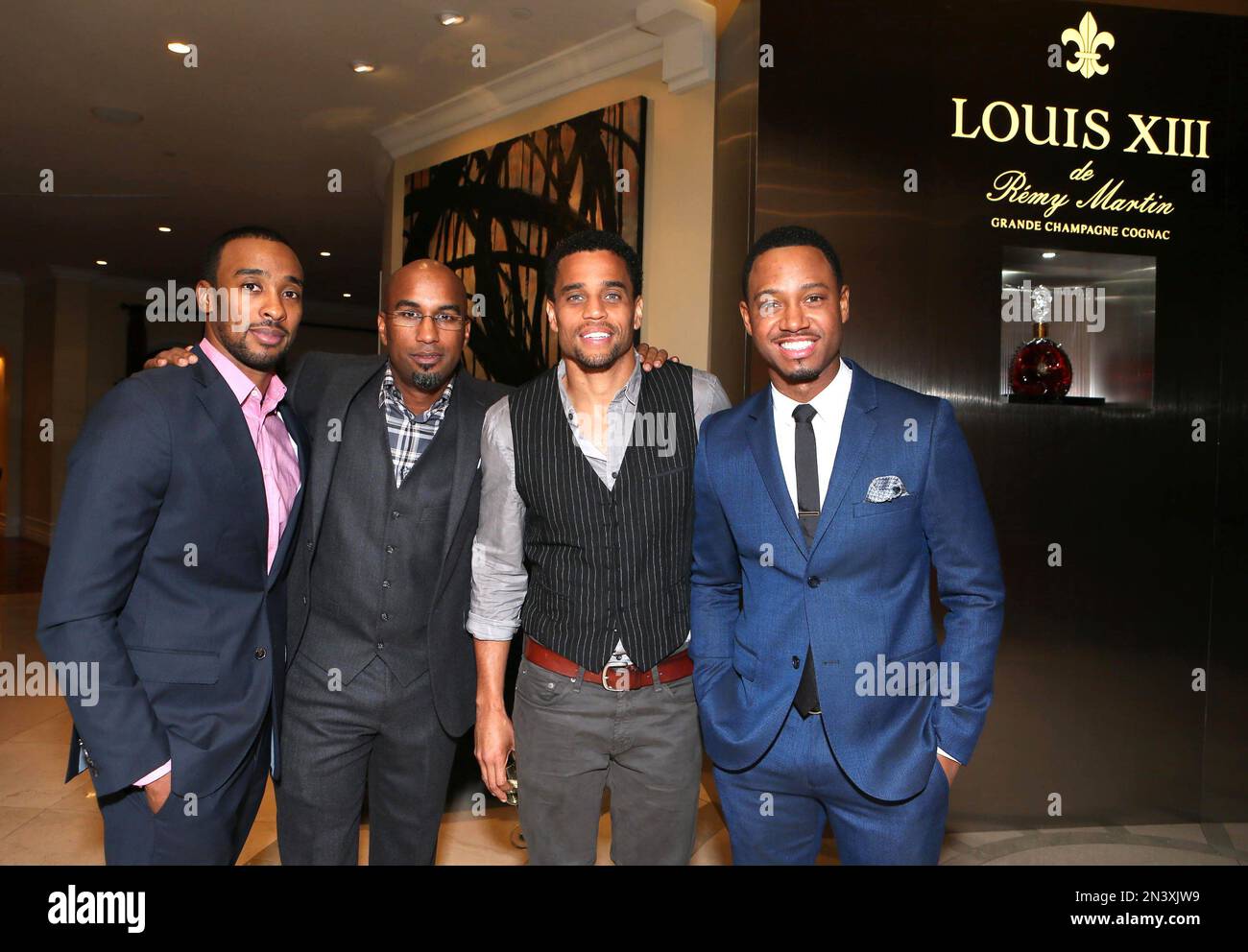 Fred Whitaker, Tim Story, Michael Ealy, and Terrence Jenkins at Louis