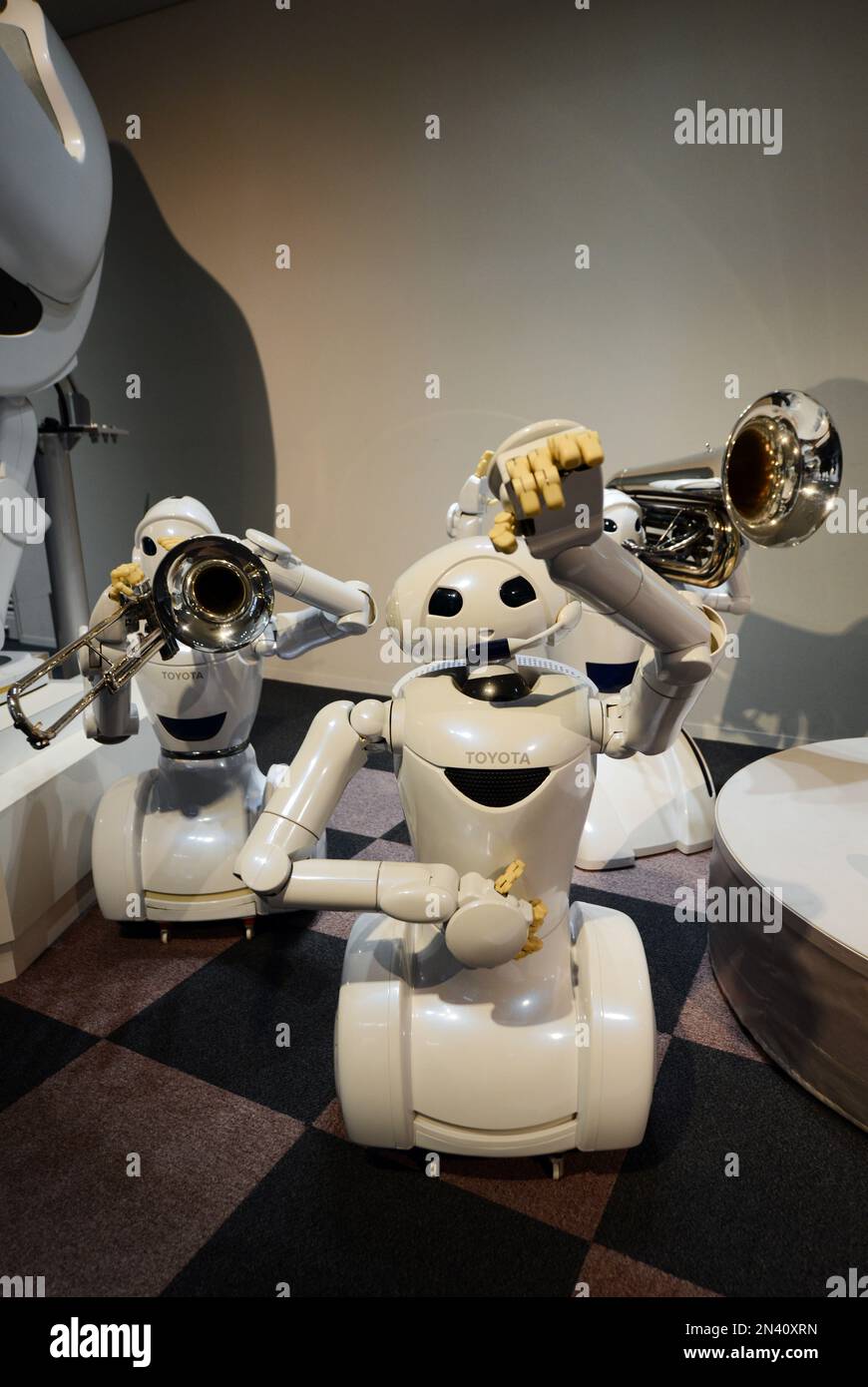 Toyota Gedenkmuseum für Industrie und Technologie in Nagoya, Japan. Stockfoto