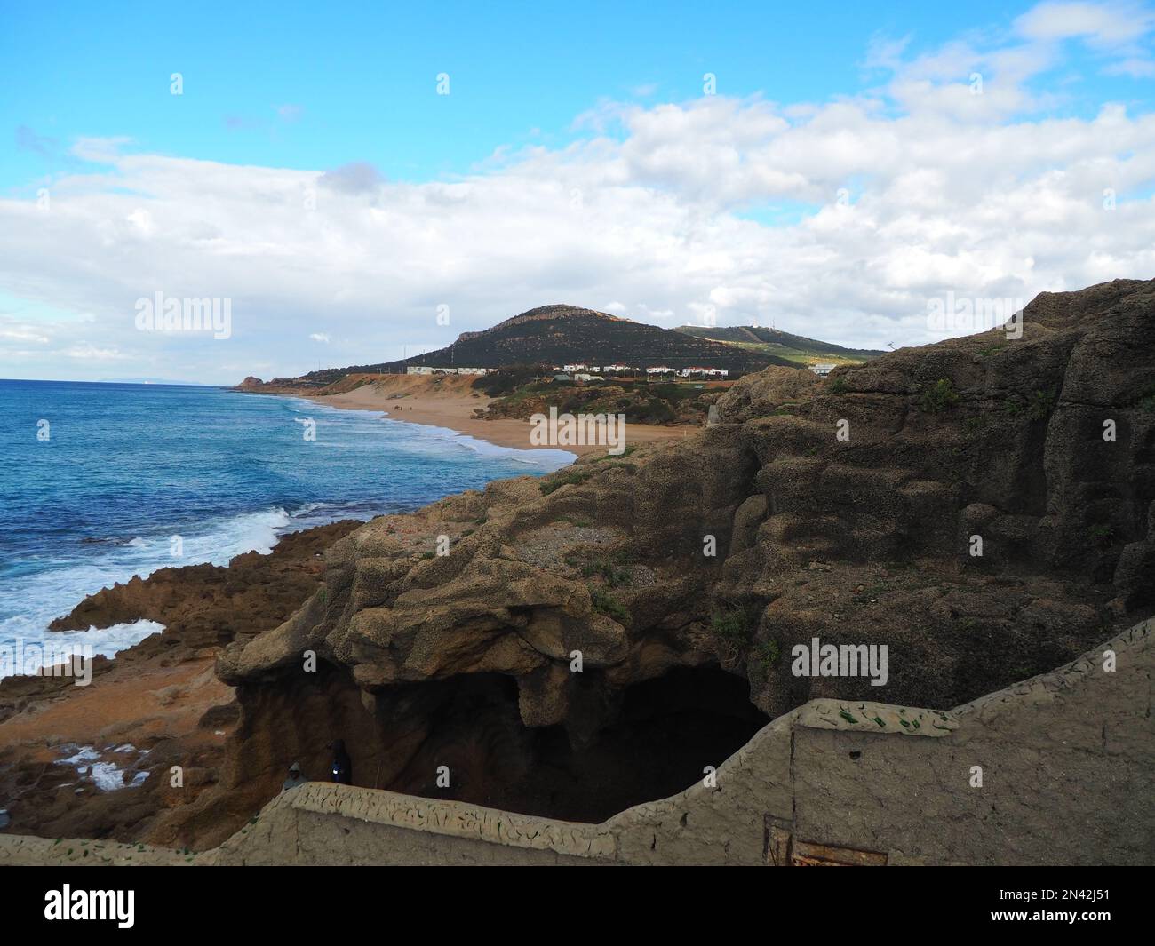 Nordwestafrika Marokkos Küste Stockfoto